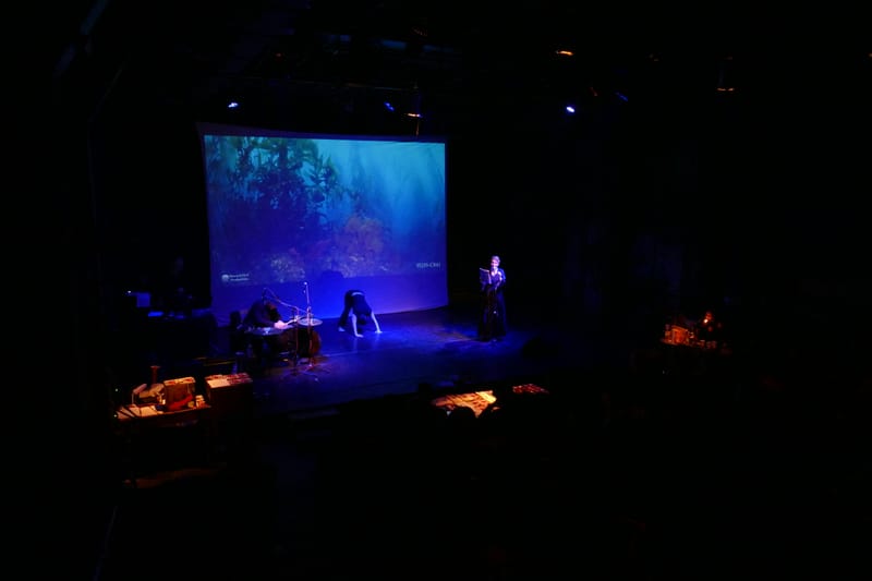 A live poetry performance with Sissy Doutsiou and Nikos Touliatos