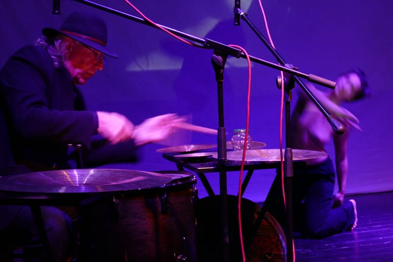 A live poetry performance with Sissy Doutsiou and Nikos Touliatos