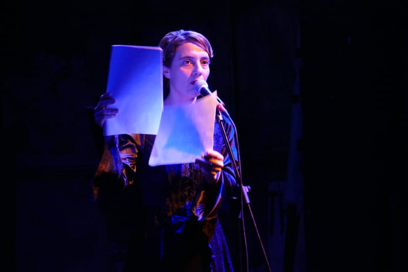 A live poetry performance with Sissy Doutsiou and Nikos Touliatos