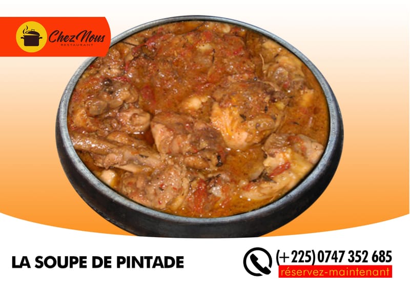 Soupe de pintades