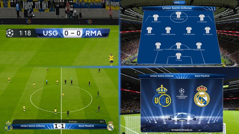 CHAMPIONS LEAGUE SCOREBOARD LIVE visual data 8