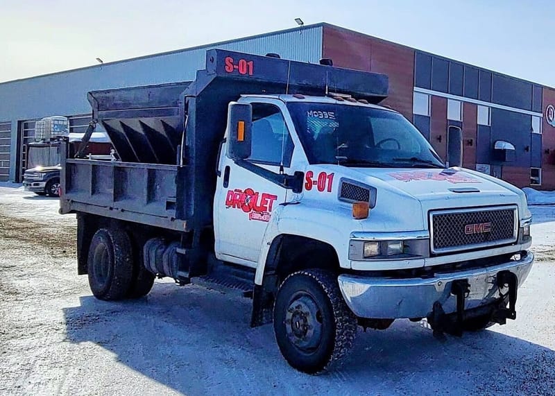 Épandage d'agrégats