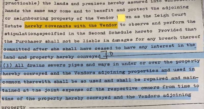 Property Law - Restrictive Covenants