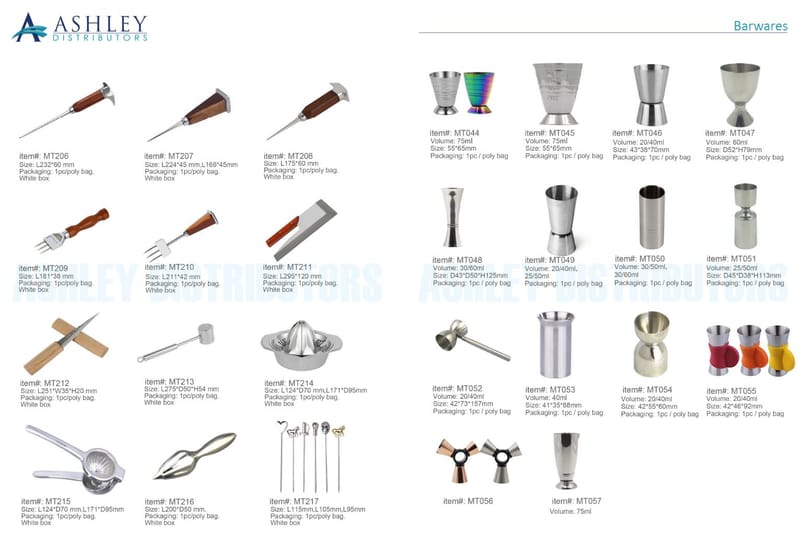 Barwares and Glasswares