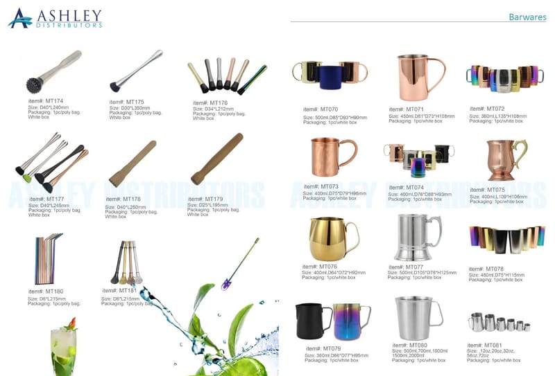 Barwares and Glasswares