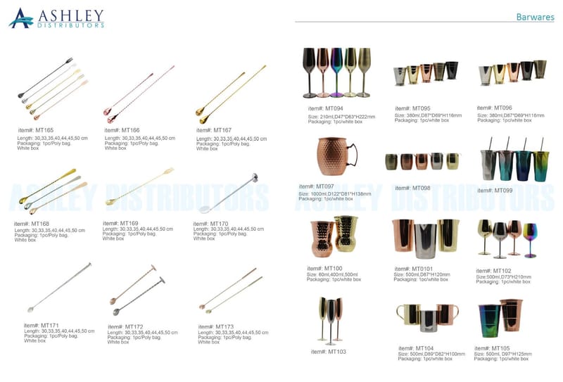 Barwares and Glasswares