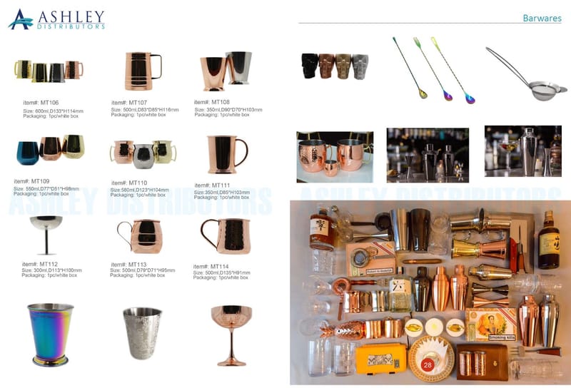 Barwares and Glasswares