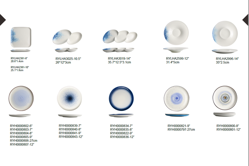 Colored Porcelain Collection