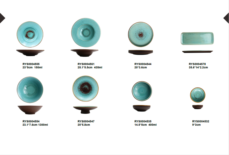 Colored Porcelain Collection