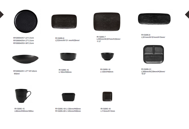 Colored Porcelain Collection