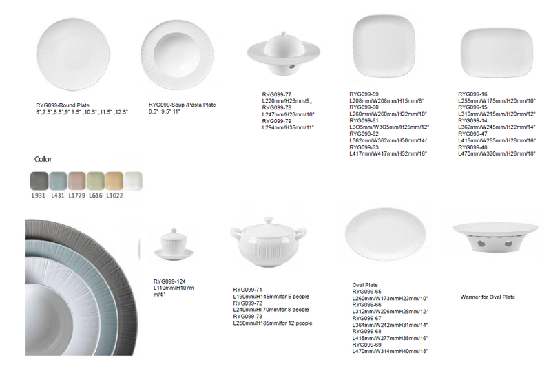 Colored Porcelain Collection