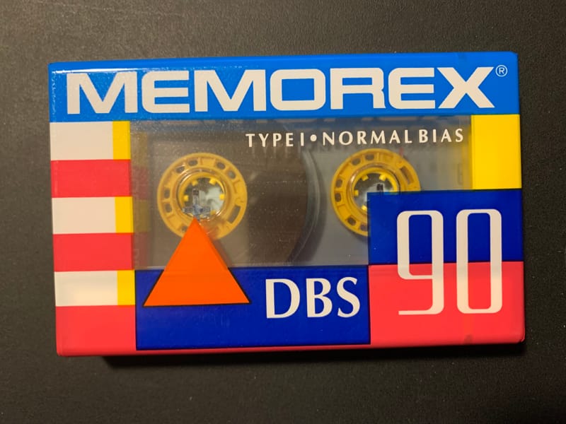 Lot De 6 Musicassettes MEMOREX 90 - Comme Neuves - RARE - Vintage Années 80/90