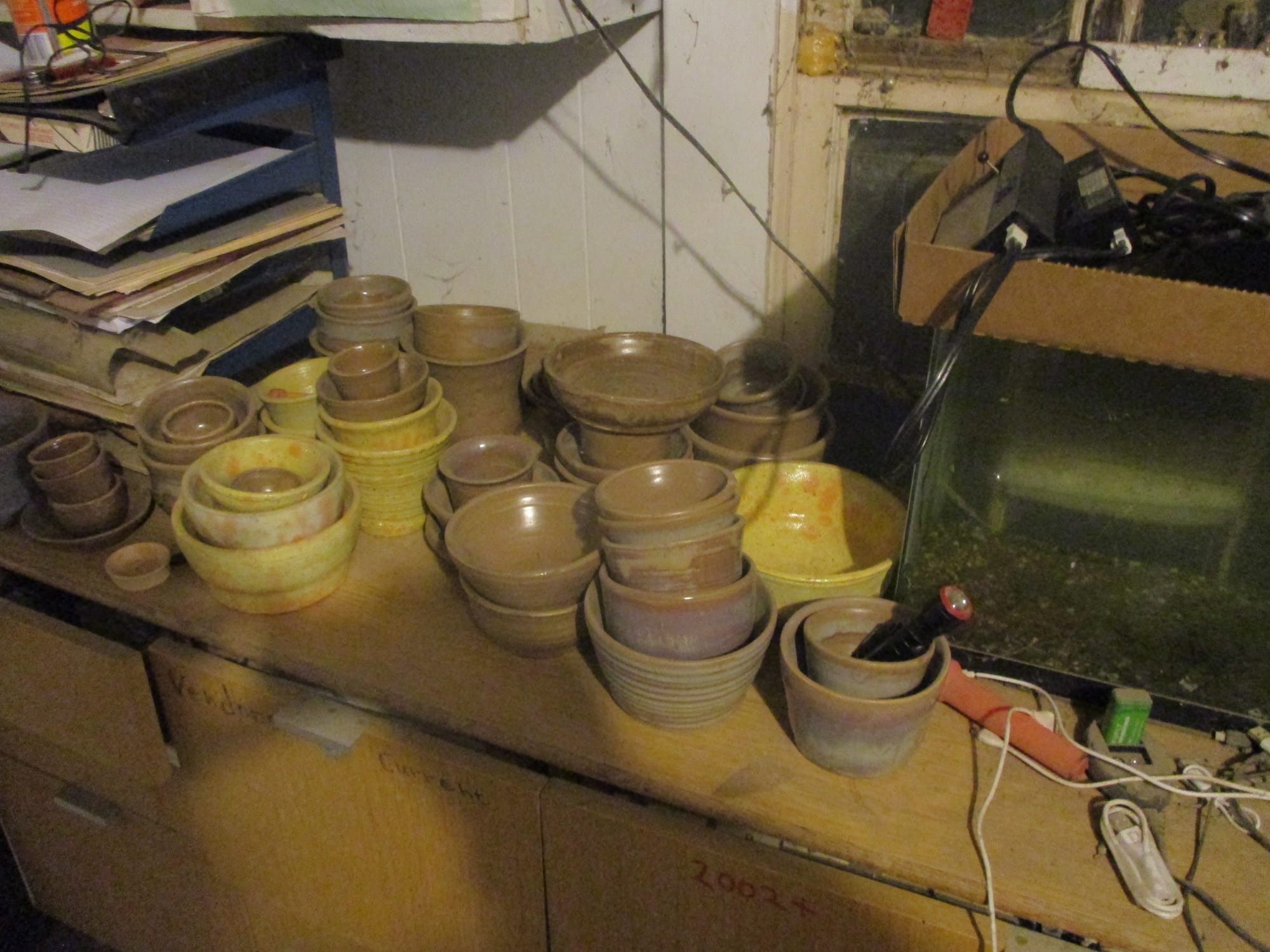 various pots