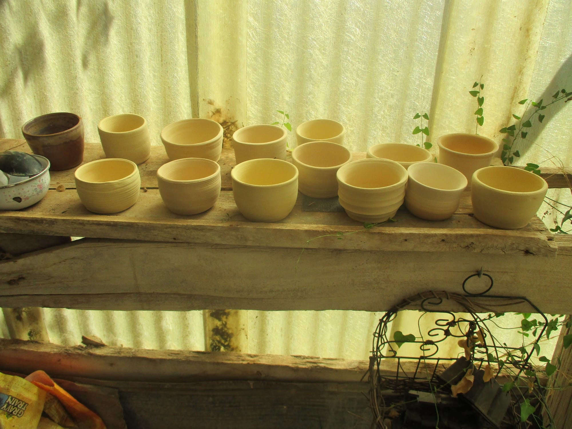 various pots