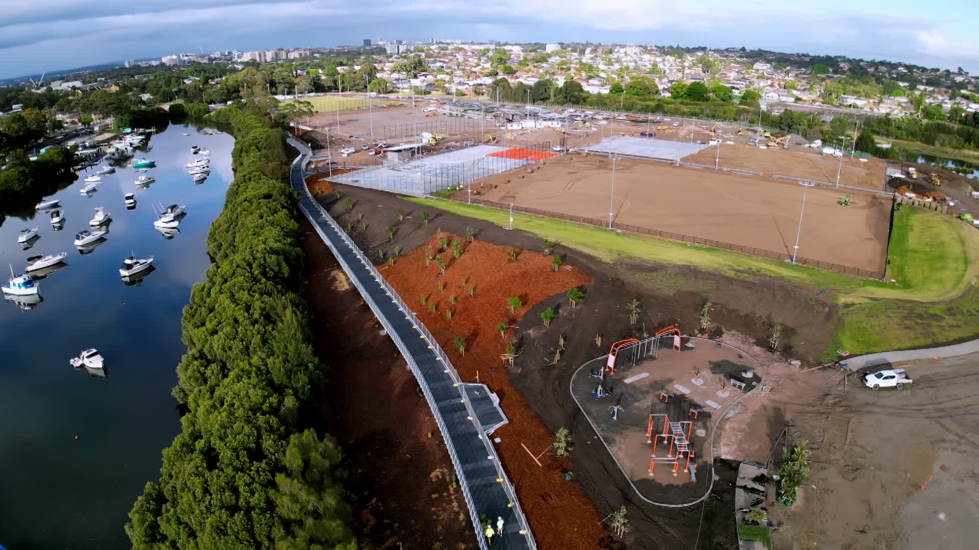 Asphalting of Barton Park