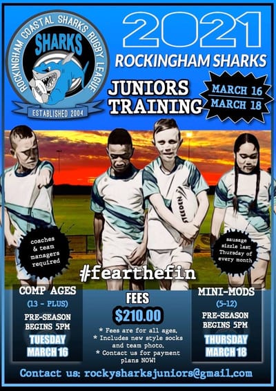 2021 JUNIOR REGO INFO