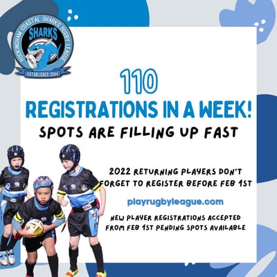 JUNIOR REGISTRATIONS 2023