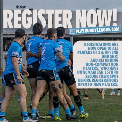 2024 season registrations now open