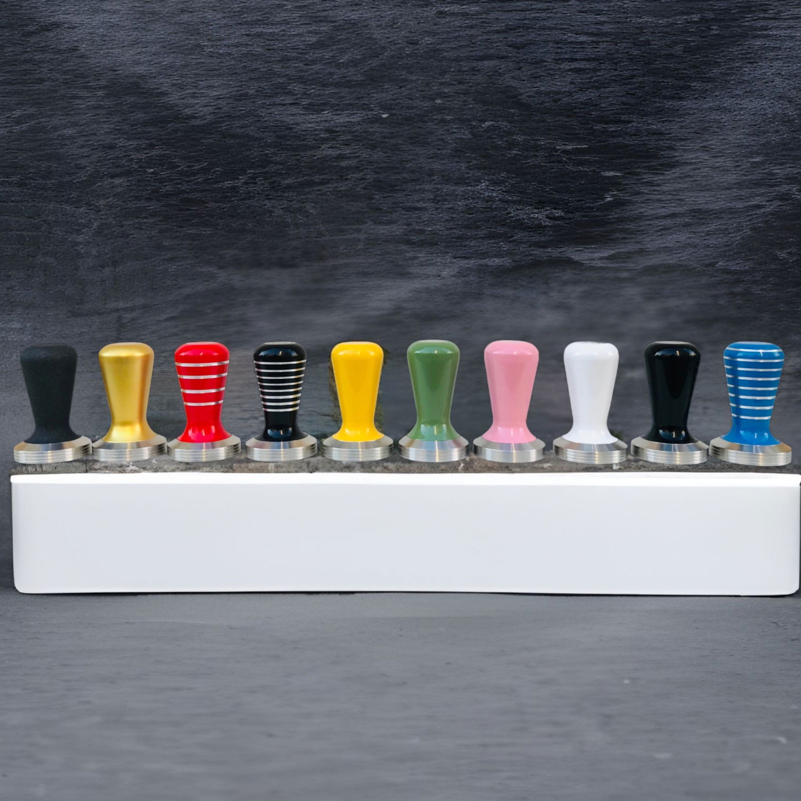Aluminum design tamper