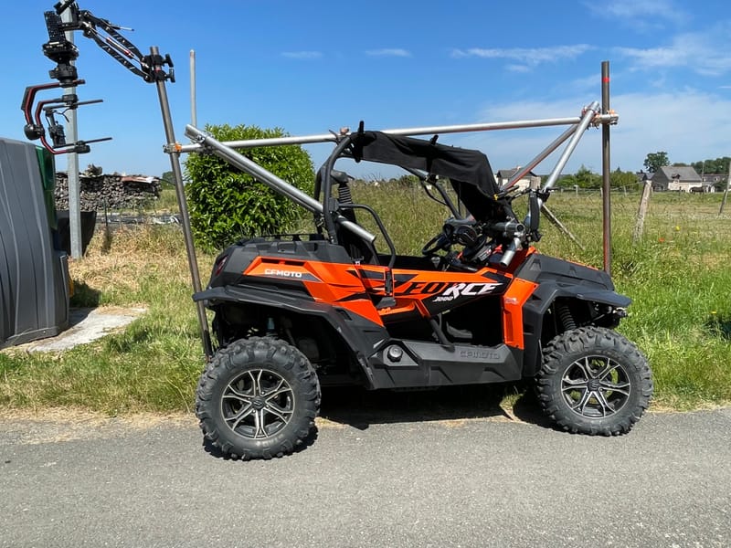 Tournage du long métrage "La Pampa"