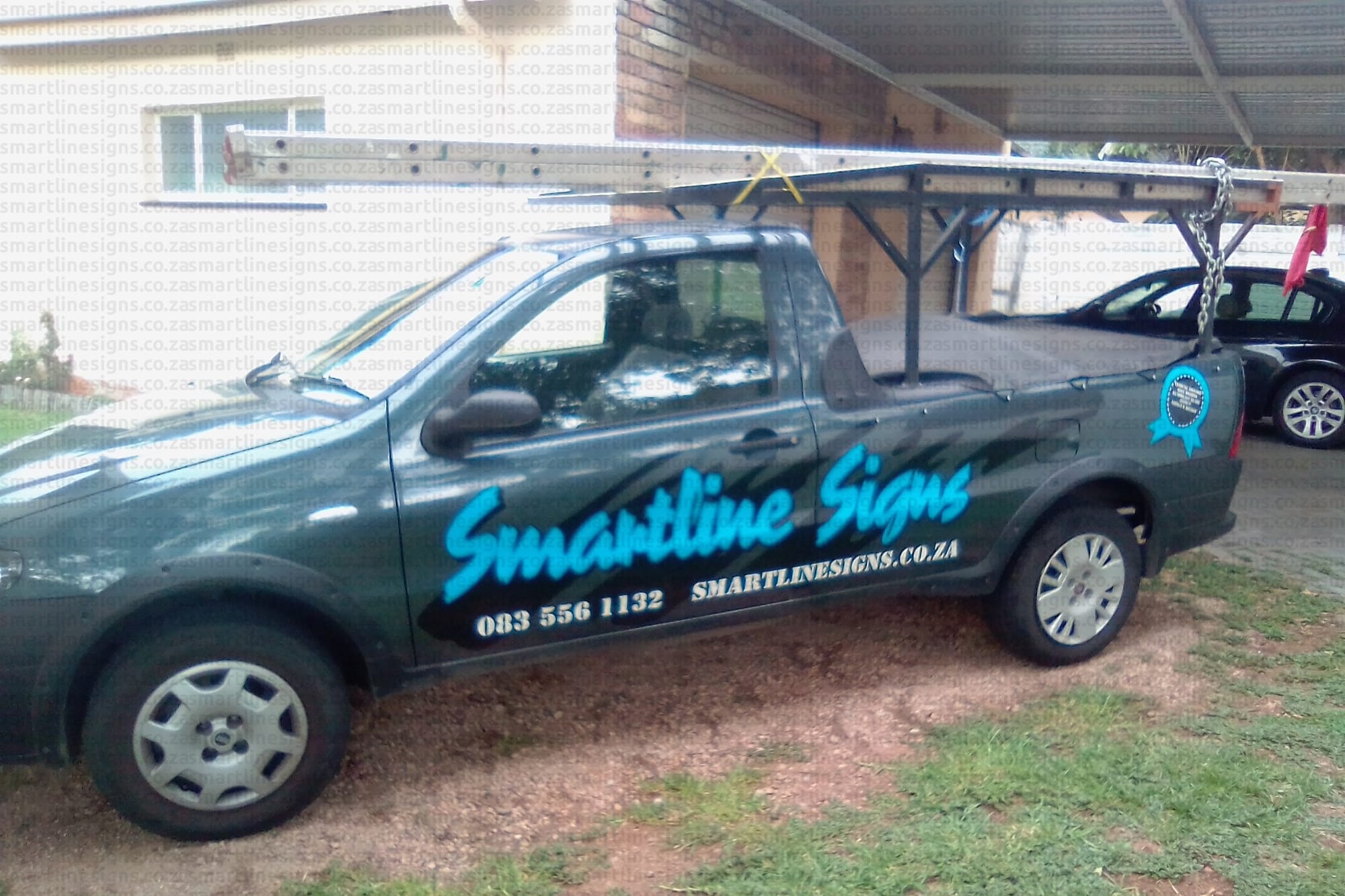 Vehicle Signage on Bakkie