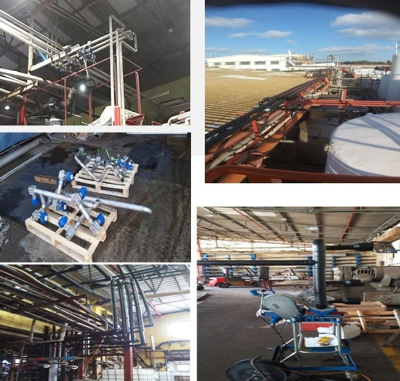 ❑פרויקט צנרת הזנה חומר לאריזות 2021