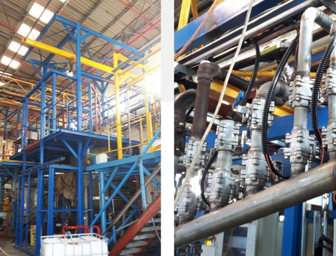 ❑פרויקט כלי ייצור נוזלים 15 קוב מנירוסטה, 2016