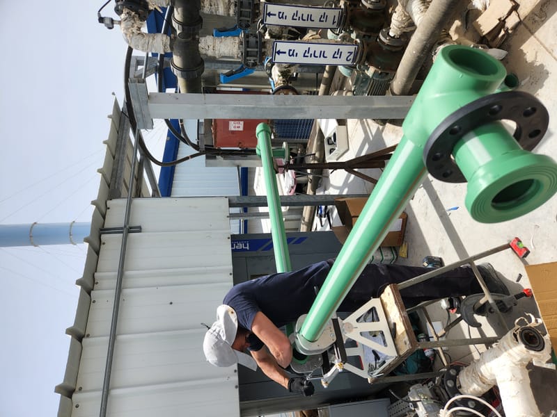 ייצור והתקנת צנרת PPR כולל משאבות 