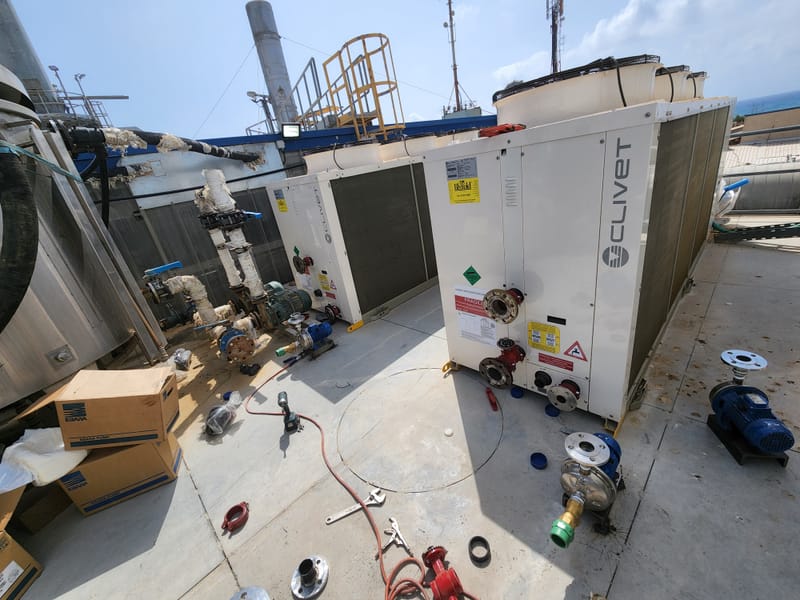 ייצור והתקנת צנרת PPR כולל משאבות 