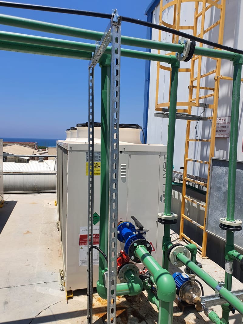 ייצור והתקנת צנרת PPR כולל משאבות 