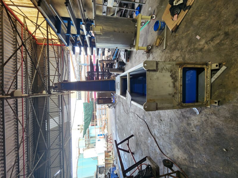 ייצור מסוע לפי תכנון כולל התקנה ואספקה והתקנת תעלות PP 