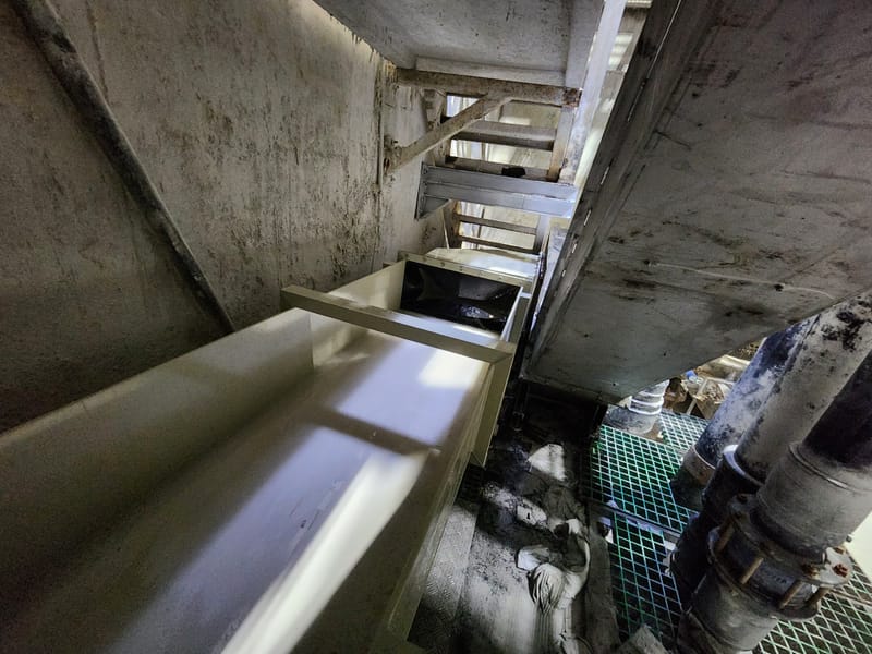 ייצור מסוע לפי תכנון כולל התקנה ואספקה והתקנת תעלות PP 