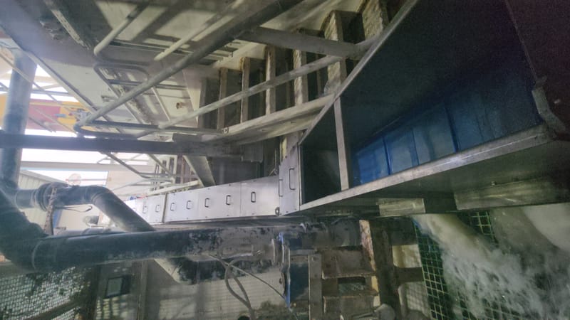 ייצור מסוע לפי תכנון כולל התקנה ואספקה והתקנת תעלות PP 