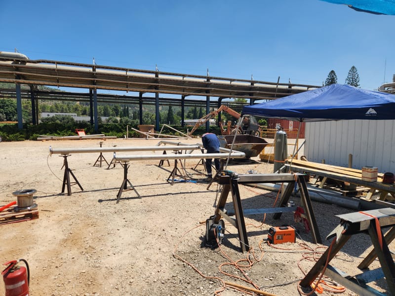 ייצור והתקנת צנרת 