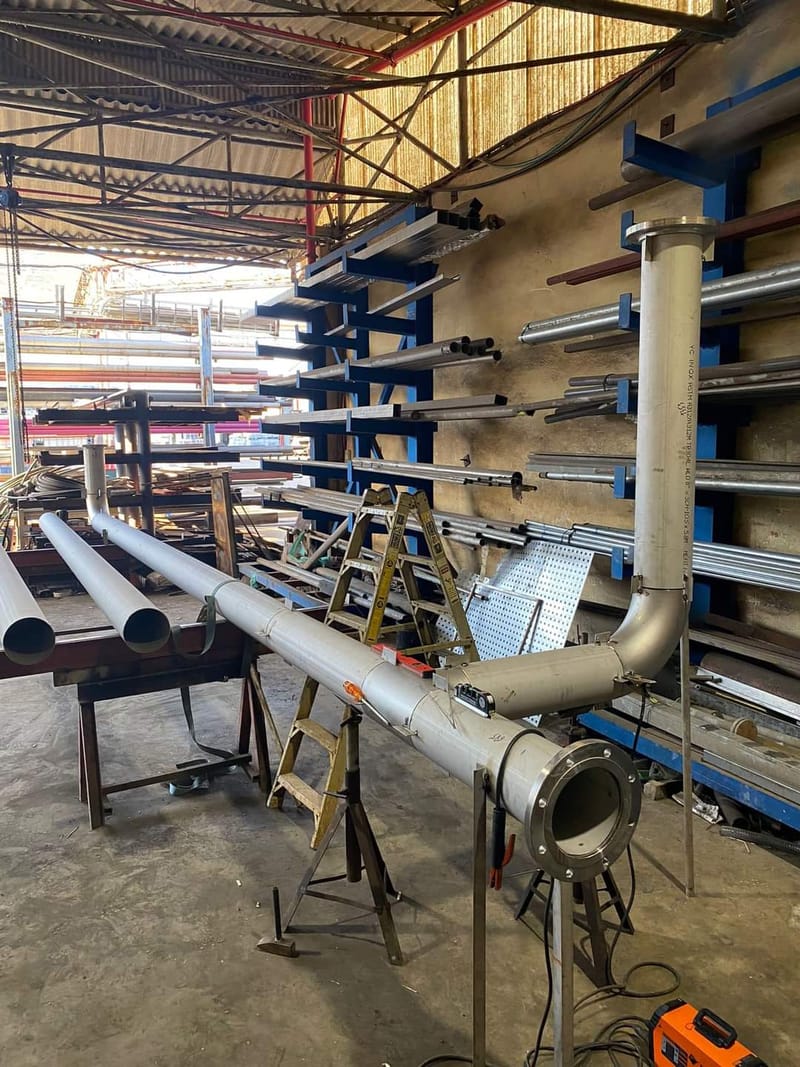 ייצור והתקנת צנרת 