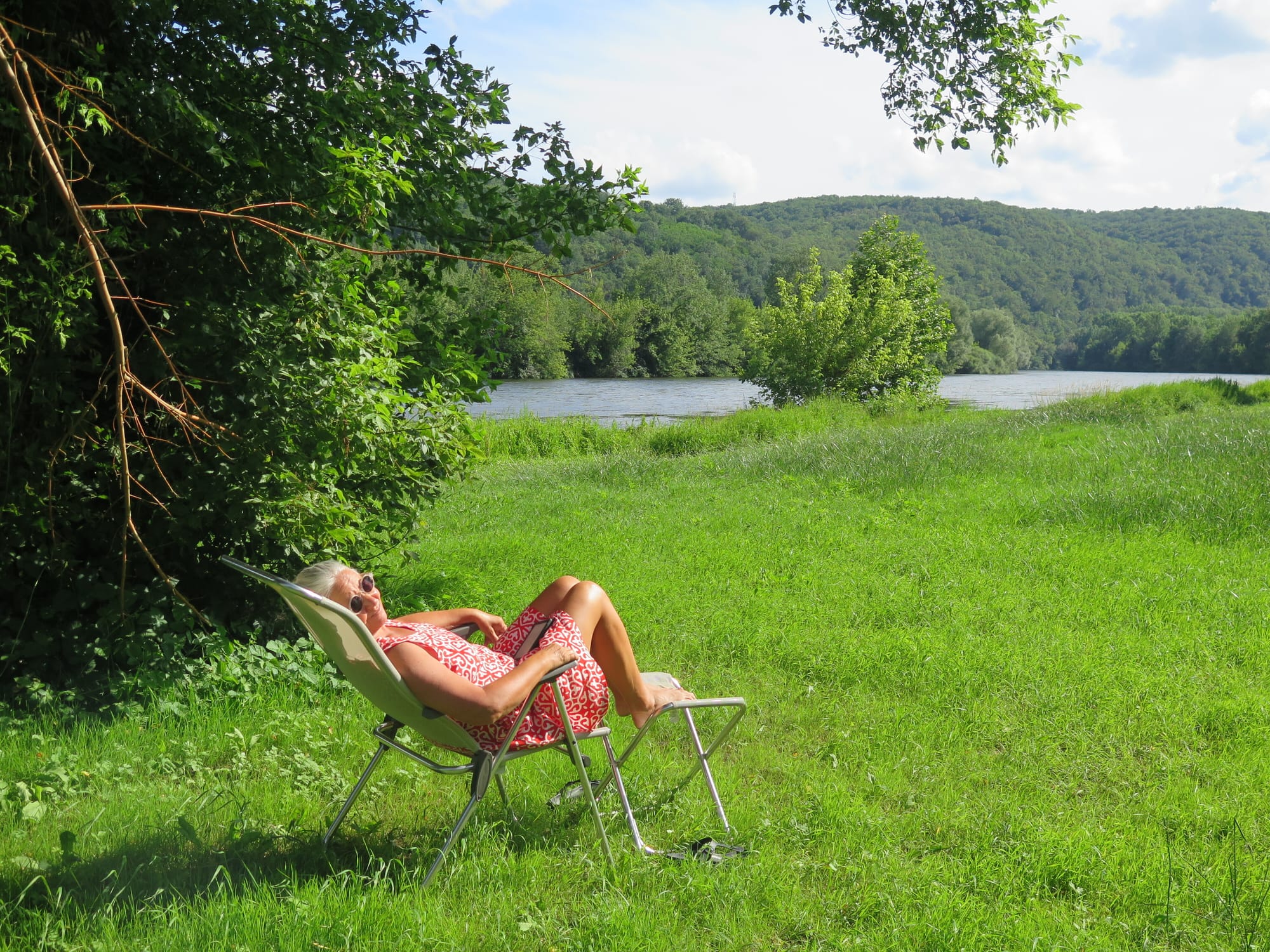 Im grünen Idyll