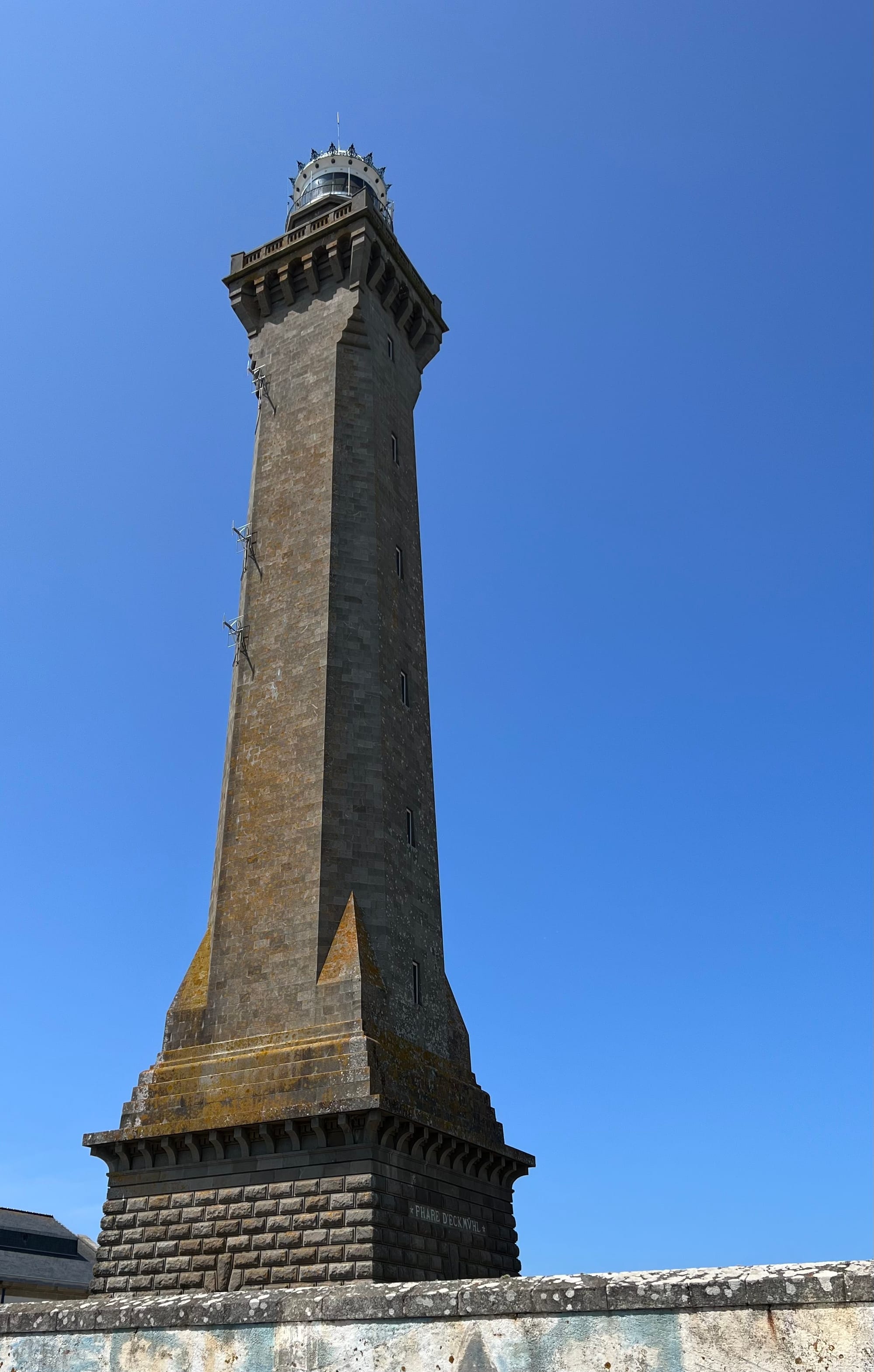 Von Douarnenez nach Penmarc‘h (Bretagne), Phare d‘Eckmühl