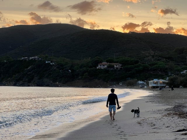 Am langen Strand von Lacona