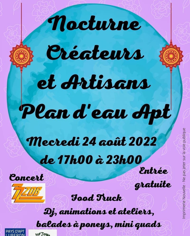 Marché nocturne Apt