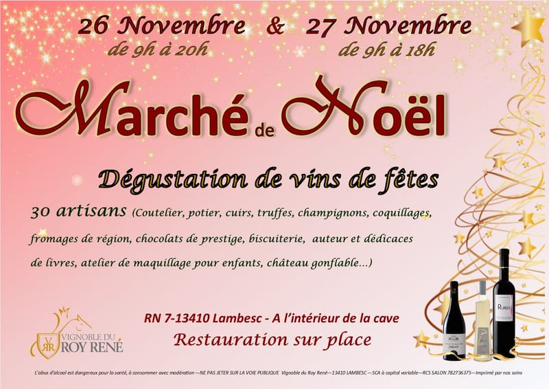 Marché de Noël des Vignobles du Roy René