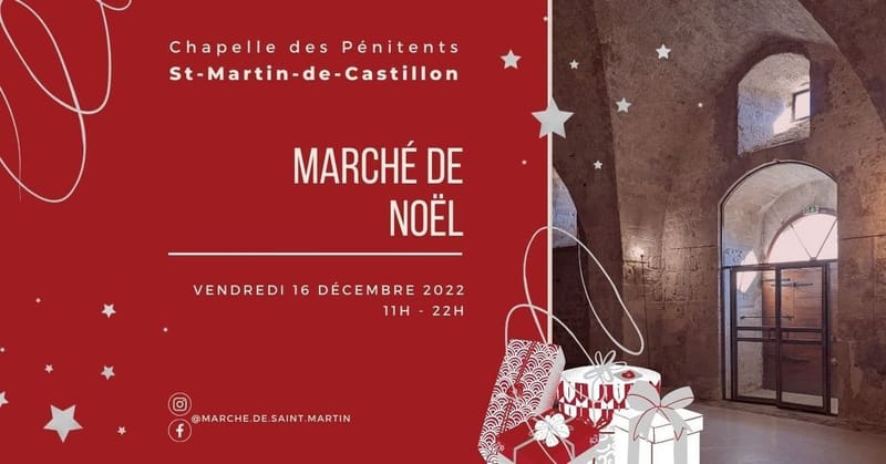 Marché de Noël de Saint Martin De Castillon