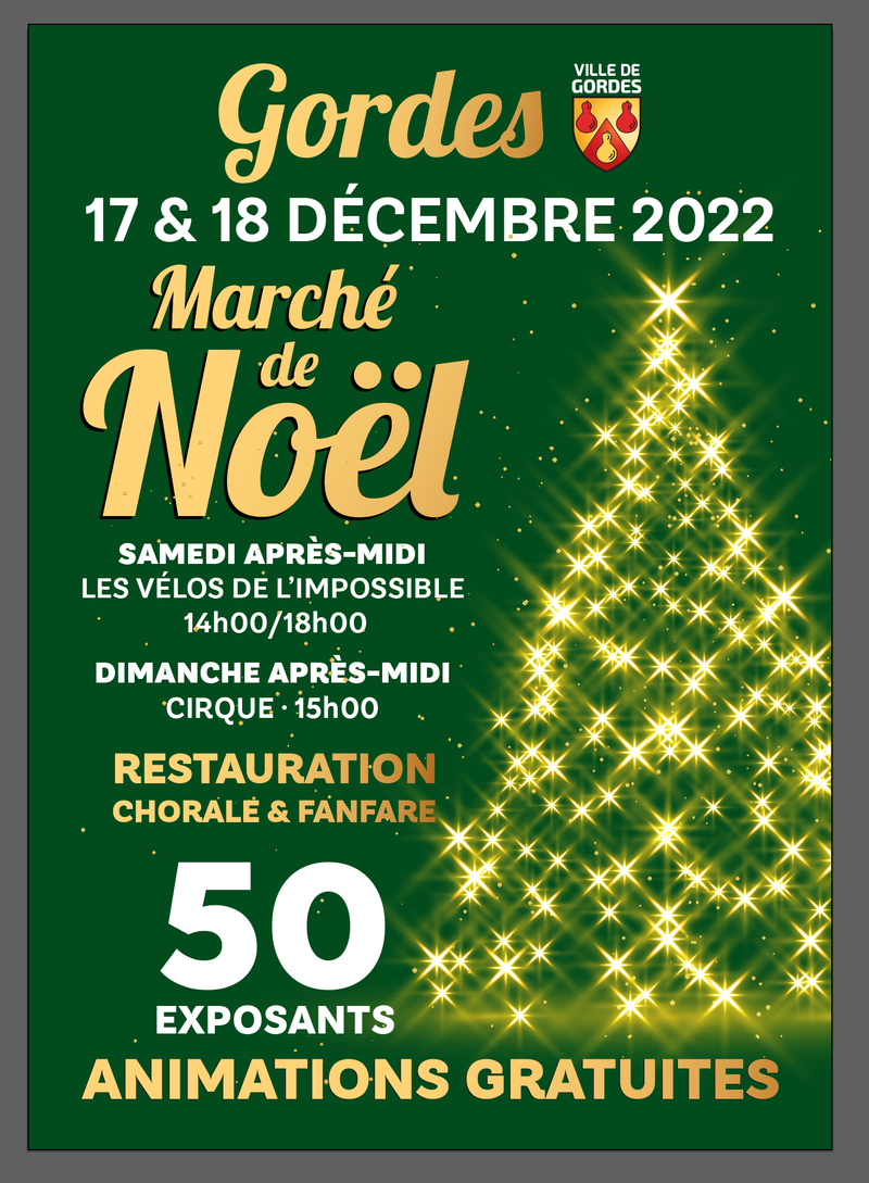 Marché de Noël de Gordes