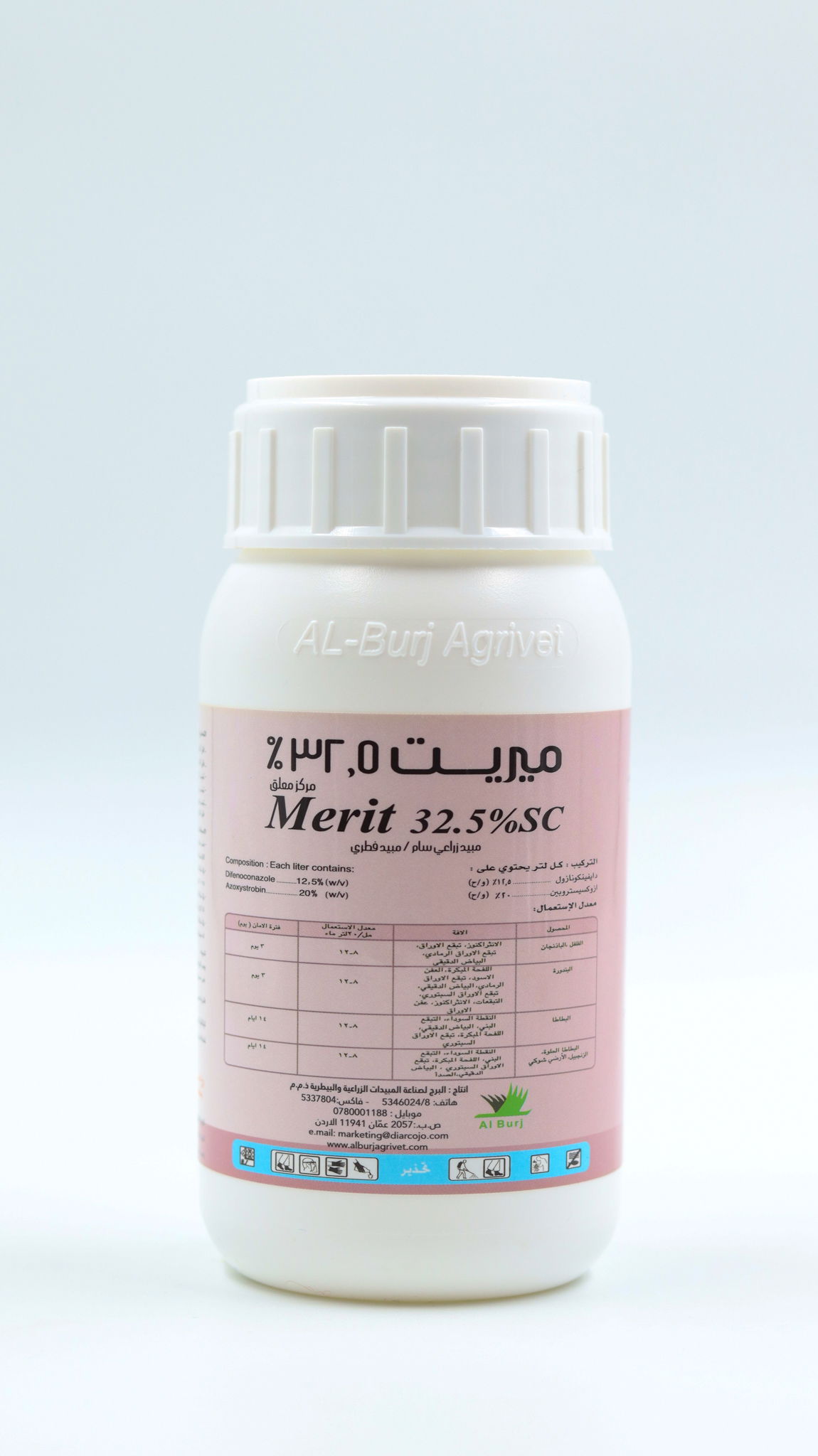 Merit 32.5% SC Azoxystrobin 20% (w/v) Difenconazole 12.5% (w/v)
