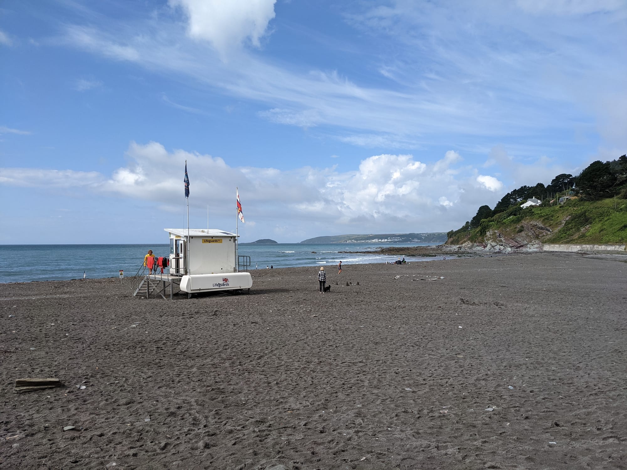 View back from Seaton