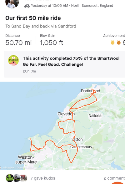 50 mile barrier broken