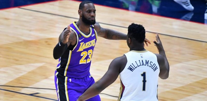 LAKERS VS NEW ORLEANS PELİCANS