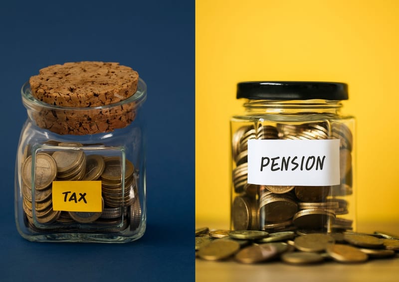 החזר מס על משיכת כספים מקרנות פנסיה ותשלום 35% אחוז מס