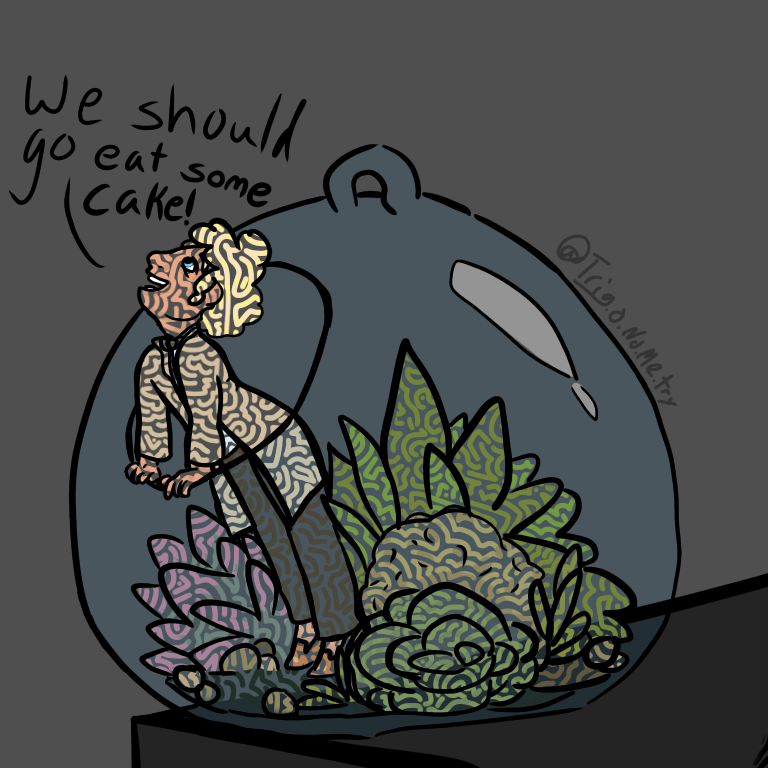 Digital Art of Good Omens 