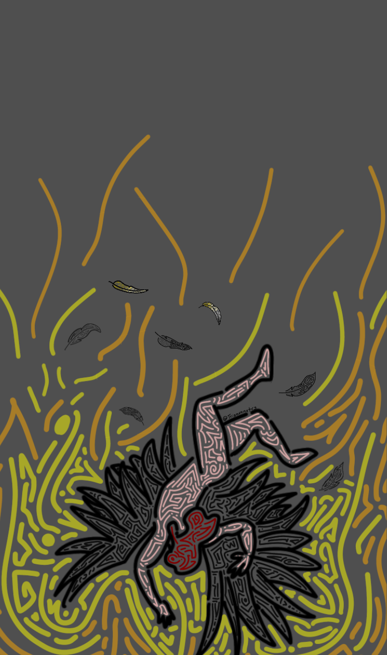 Digital Art of Good Omens 