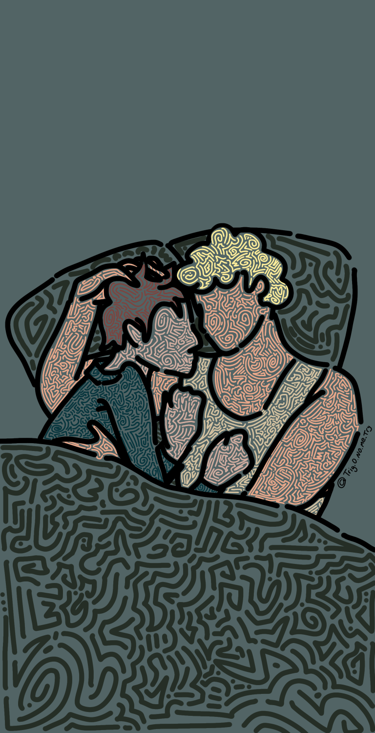 Digital Art of Good Omens 